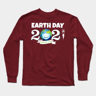 Love Earth - Hipster, Tattoo Earth Heart , Earth Day Long Sleeve T-Shirt